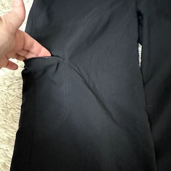 Patagonia Women Sz 6 Black Cropped Capri Cargo Athletic Outdoor Hiking Comfort - Picture 10 of 12